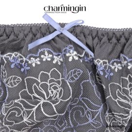 [ĐỦ SIZE] Quần lót dệt kim siêu mịn thêu ren trước sang trọng quý phái size S, M, L, LL, 3L, 4L, 5L, 6L, 7L - QLDK0138