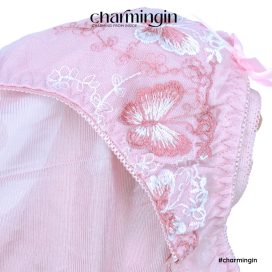 [ĐỦ SIZE] Quần lót dệt kim siêu mịn thêu ren trước sang trọng quý phái size S, M, L, LL, 3L, 4L, 5L, 6L, 7L - QLDK0138