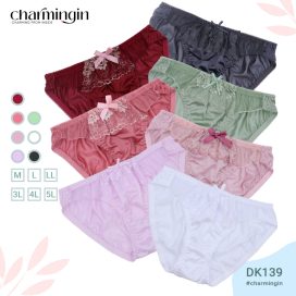 [ĐỦ SIZE] Quần lót dệt kim cao cấp siêu mềm mịn lưng voan thời trang đủ size M, L, LL, 3L, 4L, 5L - QLDK0139