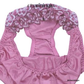 Quần lót dệt kim cao cấp ren hoa quý phái size M, L - QLDK0140