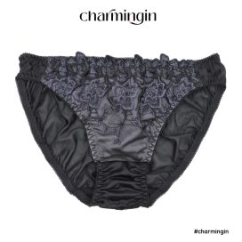 Quần lót dệt kim cao cấp ren hoa quý phái size M, L - QLDK0140