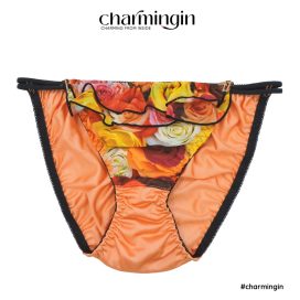 Quần lót dệt kim thời trang voan hoa bèo dây eo đôi - QLDK0145