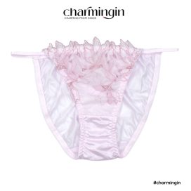 Quần lót dệt kim cao cấp thêu hoa huệ lưng dây thời trang size M, L, LL - QLDK0146