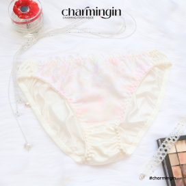 Quần lót dệt kim cao cấp siêu mịn ren thêu hoa quý phái size M, L - QLDK0159
