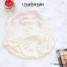 Quần lót dệt kim cao cấp siêu mịn ren thêu hoa quý phái size M, L - QLDK0159