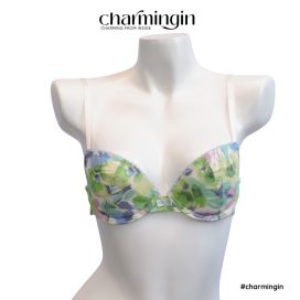 Áo lót cao cấp họa tiết nhiệt đới rực rỡ trẻ trung size B75 - AL0002