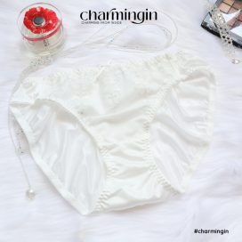 Quần lót dệt kim cao cấp siêu mềm mịn ren thêu sang trọng size M, L - QLDK0161