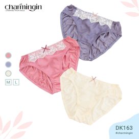 Quần lót dệt kim cao cấp siêu mịn ren hoa sang trọng size M, L - QLDK0163