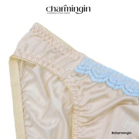 Quần lót dệt kim ren trơn cơ bản size M, L, LL - QLDKCB0001