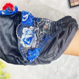 [SIZE LỚN] Quần lót dệt kim kiểu dáng cổ điển màu đen size 3L, 4L, 5L, 6L, 7L - QLDKCDDENB