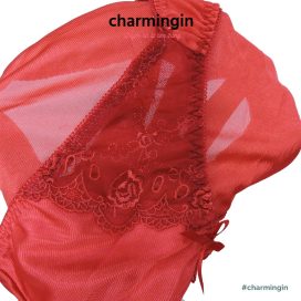 [CÓ SIZE LỚN] Quần lót dệt kim kiểu dáng cổ điển màu đỏ size M, L, LL, 3L, 4L, 5L, 6L, 7L - QLDKCDDO