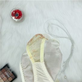 [SIZE LỚN] Quần lót dệt kim mềm mịn kiểu dáng cổ điển màu vàng/kem size 3L,4L, 5L, 6L, 7L - QLDKCDVANGB85