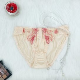 [SIZE LỚN] Quần lót dệt kim mềm mịn kiểu dáng cổ điển màu vàng/kem size 3L,4L, 5L, 6L, 7L - QLDKCDVANGB85