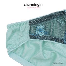 Quần lót dệt kim kiểu dáng cổ điển màu xanh lá size L, LL, 3L, 4L - QLDKCDXANHLA