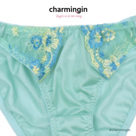 Quần lót dệt kim kiểu dáng cổ điển màu xanh lá size L, LL, 3L, 4L - QLDKCDXANHLA