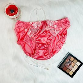 Quần lót dệt kim cao cấp siêu mềm mịn màu hồng size thường S, M, L, LL - QLDKSMHONGS
