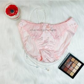 Quần lót dệt kim cao cấp siêu mềm mịn màu hồng size thường S, M, L, LL - QLDKSMHONGS