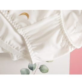 Quần lót công chúa cao cấp dây thắt nơ hoạ tiết ngôi sao dễ thương size M, L - QLLS0006