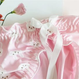 Quần lót lụa sữa dễ thương siêu mịn - QLLS0008