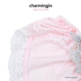 Quần lót cao cấp lấp lánh kim tuyến viền ren hoa thời trang size M, L, LL - QLMF0020