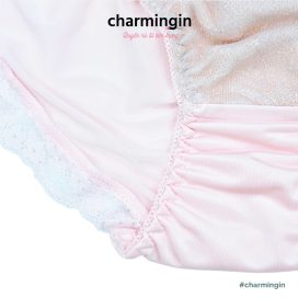 Quần lót cao cấp lấp lánh kim tuyến viền ren hoa thời trang size M, L, LL - QLMF0020