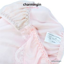 Quần lót cao cấp lấp lánh kim tuyến viền ren hoa thời trang size M, L, LL - QLMF0020