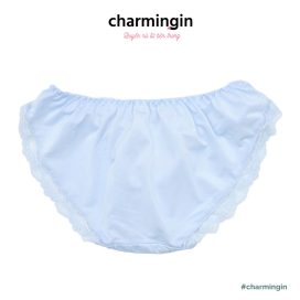 Quần lót cao cấp lấp lánh kim tuyến viền ren hoa thời trang size M, L, LL - QLMF0020