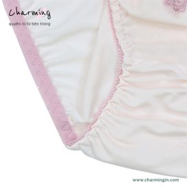 Quần lót cao cấp với ren họa tiết hoa hồng dễ thương size S, M - QLMF0021