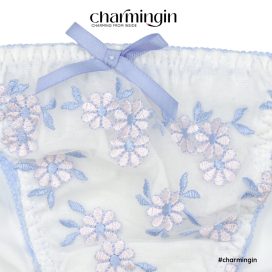 Quần lót cao cấp lưng ren co giãn phối voan hoa thời trang size M, L, LL - QLMF0023