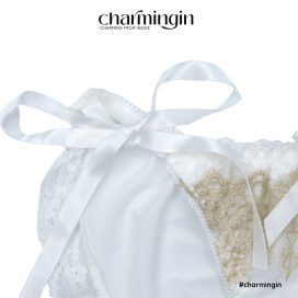 Quần lót buộc dây hông ren hoa nổi bật quyến rũ size M, L - QLMF0026