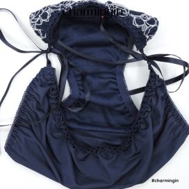 Quần lót buộc dây hông ren hoa nổi bật quyến rũ size M, L - QLMF0026