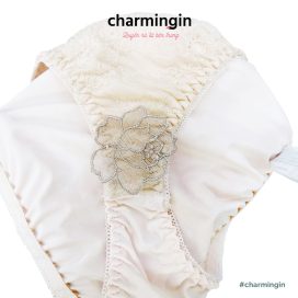 Quần lót cao cấp ren hoa hồng xinh xắn size M - QLMF0027