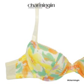 Áo lót cao cấp họa tiết nhiệt đới rực rỡ trẻ trung size B75 - AL0002