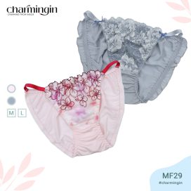 Quần lót mềm mịn ren hoa với dây hông quyến rũ size M - QLMF0029