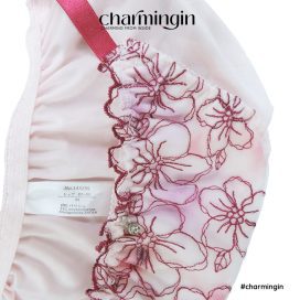 Quần lót mềm mịn ren hoa với dây hông quyến rũ size M - QLMF0029