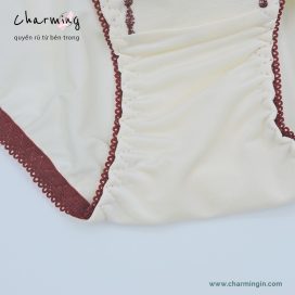 Quần lót cao cấp ren nơ họa tiết độc đáo quyến rũ size M, L, LL - QLMF0032