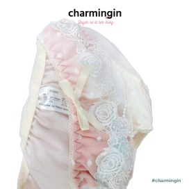 Quần lót cao cấp loang màu phối ren hoa xinh xắn size M , L, LL - QLMF0041