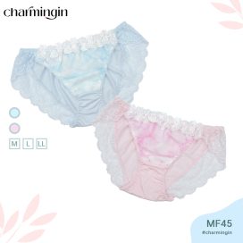 Quần lót cao cấp viền ren màu pastel mềm mịn size M, L, LL - QLMF0045