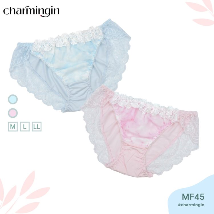 Quần lót cao cấp viền ren màu pastel mềm mịn size M, L, LL - QLMF0045