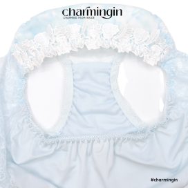 Quần lót cao cấp viền ren màu pastel mềm mịn size M, L, LL - QLMF0045
