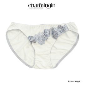 Quần lót microfiber thêu ren chéo thời trang size M, L, LL, 3L - QLMF0051