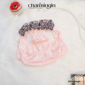 Quần lót microfiber ren thêu hoa sang trọng size M, L, LL - QLMF0053