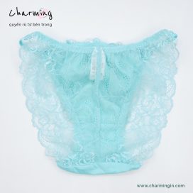 Quần lót ren dây hông kiểu công chúa sang trọng size M, L - QLRL0001