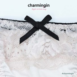 Quần lót ren nơ dây lưng đôi quyến rũ size L (form nhỏ) - QLRL0006