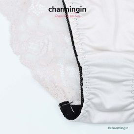 Quần lót ren nơ dây lưng đôi quyến rũ size L (form nhỏ) - QLRL0006
