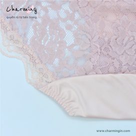 [SIZE LỚN] Quần lót ren satin sang trọng form lớn Âu Mỹ - QLRL0010