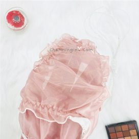 Quần lót voan xuyên thấu cao cấp sexy size M, L (dây cột rời) - QLRL0011