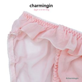 Quần lót voan bèo lưng co giãn dễ thương ngọt ngào size M, L, LL - QLRL0014