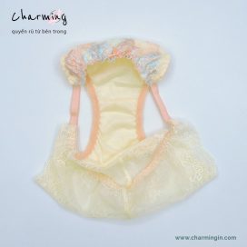 Quần lót ren hoa dây thun co giãn hông quyến rũ size M, L - QLRL0016