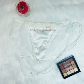 Quần lót ren lưới satin không viền cao cấp - QLST0007